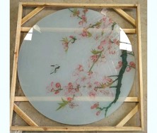 夹丝玻璃