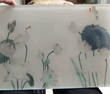 夹丝玻璃